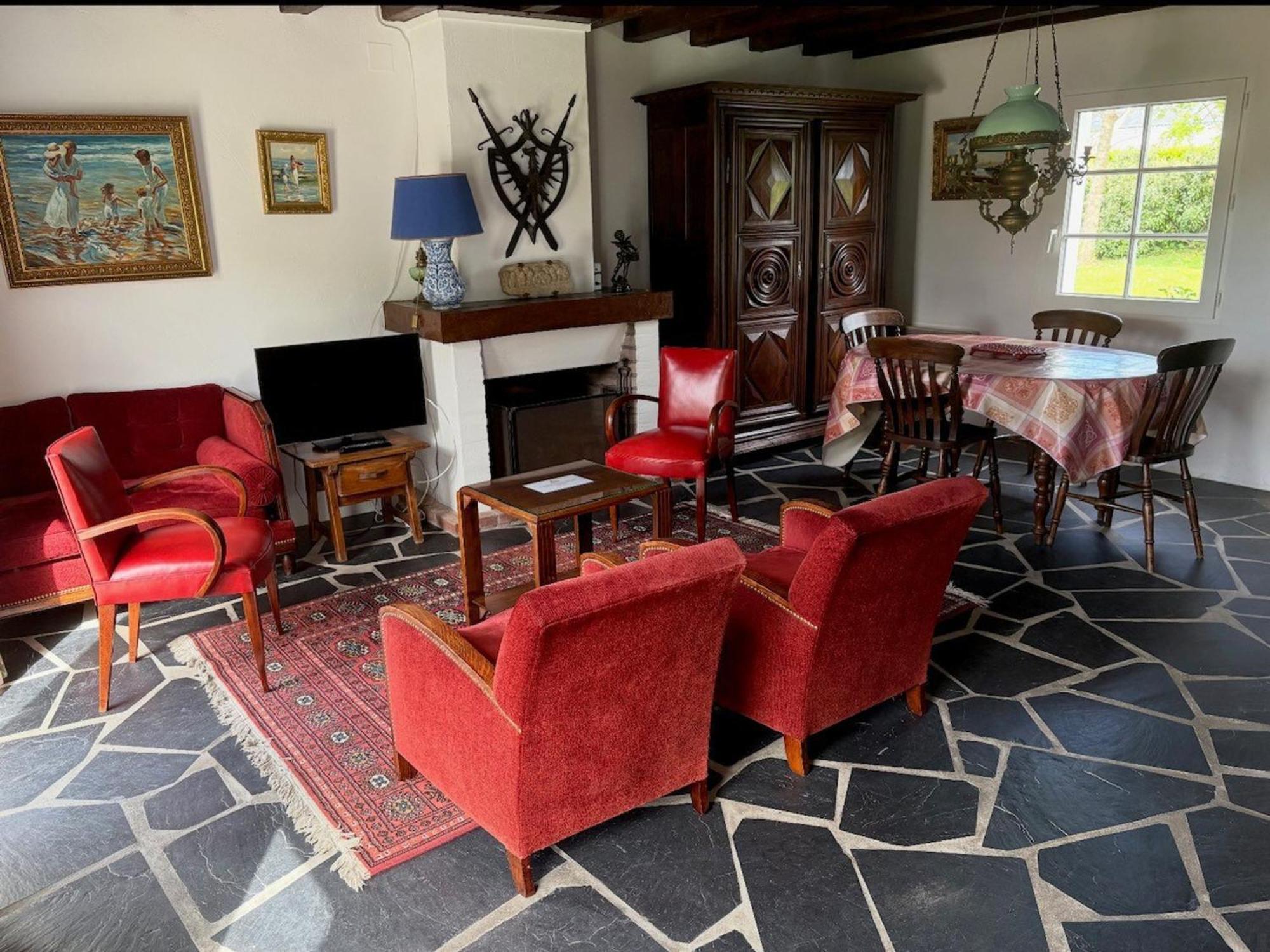 Maison Confortable Pres De La Mer Et Du Bourg, Calme Et Authenticite A Sauzon. - Fr-1-418-153 Kültér fotó